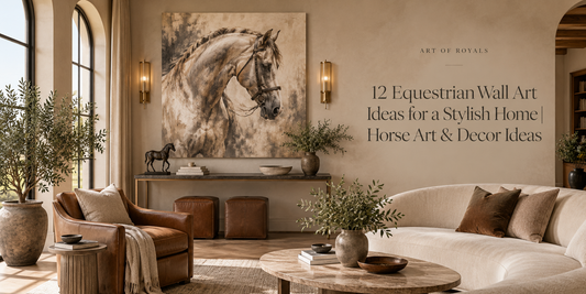12 Equestrian Wall Art Ideas for a Stylish Home | Horse Art & Decor Ideas