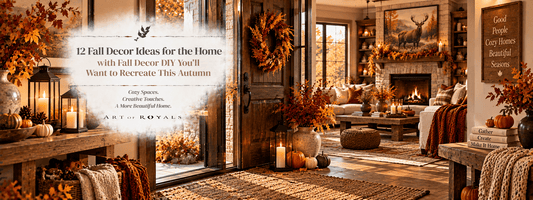 12 Fall Decor Ideas for the Home with Fall Decor DIY You'll Want to Recreate This Autumn - ART OF ROYALS