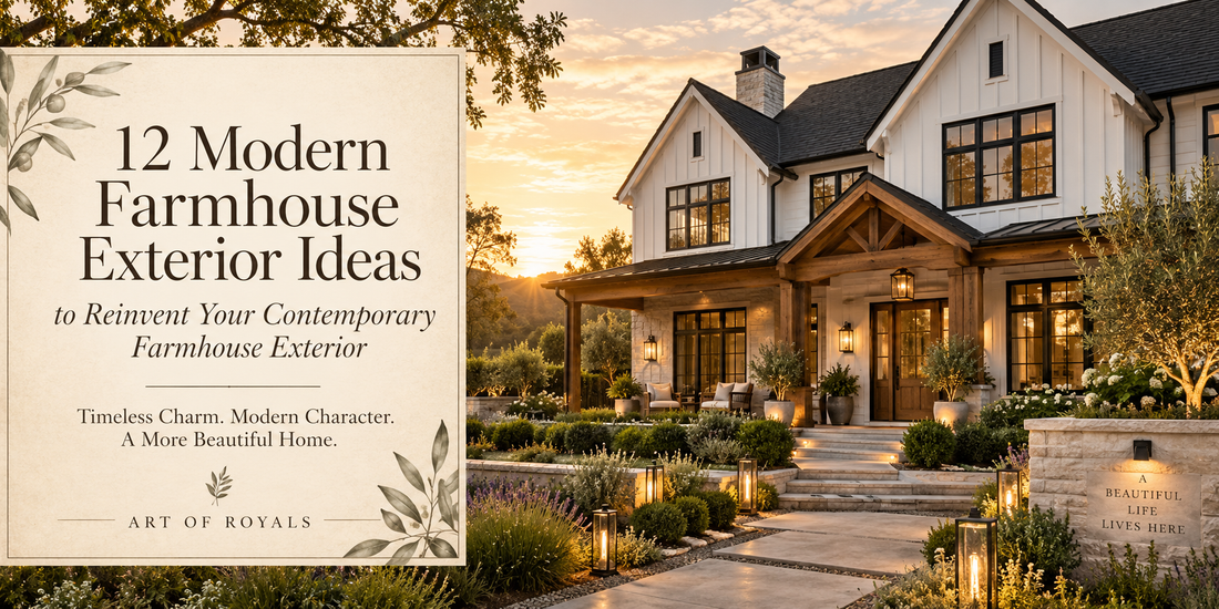 12 Modern Farmhouse Exterior Ideas to Reinvent Your Contemporary Farmhouse Exterior