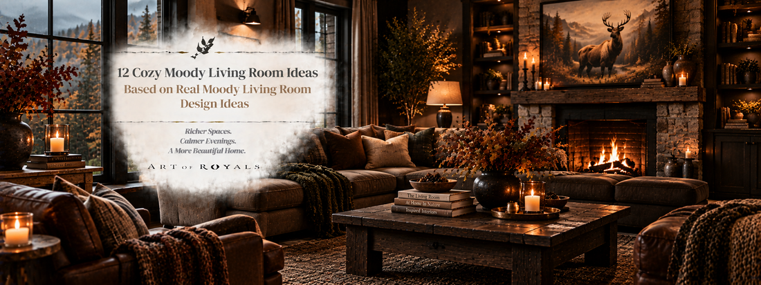 12 Cozy Moody Living Room Ideas Based on Real Moody Living Room Design Ideas
