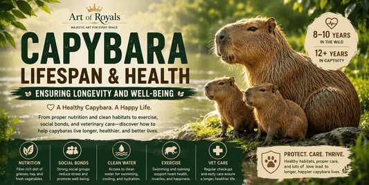 Capybara Lifespan and Health: Ensuring Longevity and Well-being - ART OF ROYALS