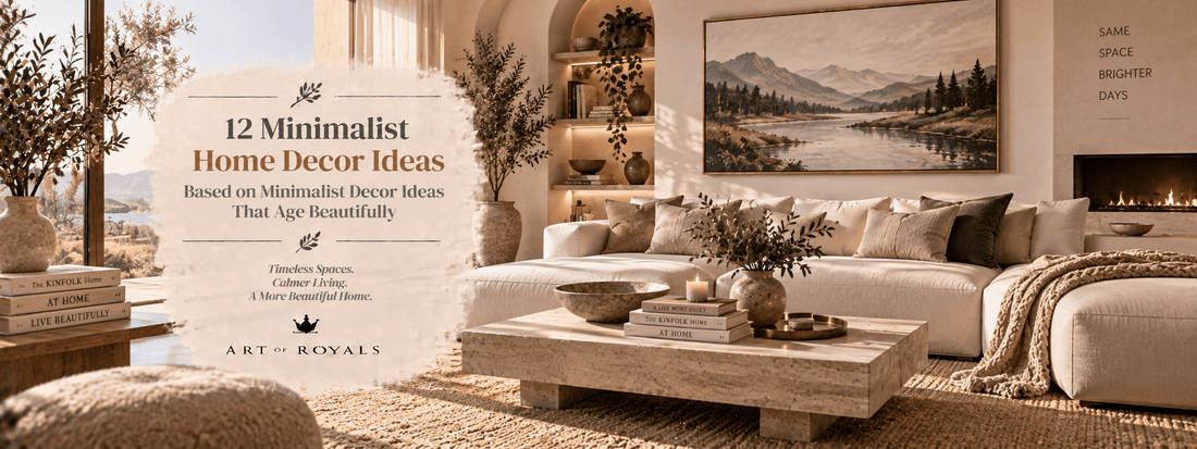 12 Minimalist Home Decor Ideas Based on Minimalist Decor Ideas That Age Beautifully - ART OF ROYALS