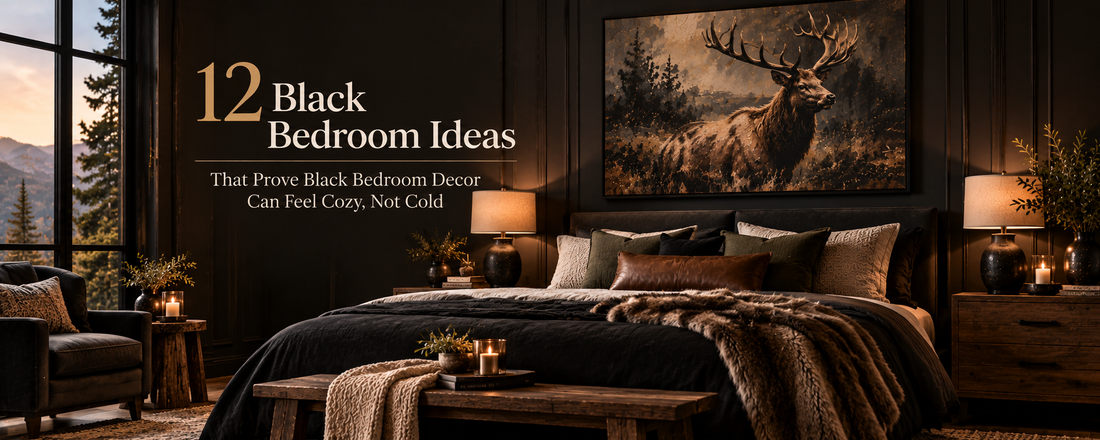 12 Black Bedroom Ideas That Prove Black Bedroom Decor Can Feel Cozy, Not Cold