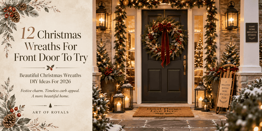 12 Christmas Wreaths For Front Door To Try: Beautiful Christmas Wreaths DIY Ideas For 2026 - ART OF ROYALS