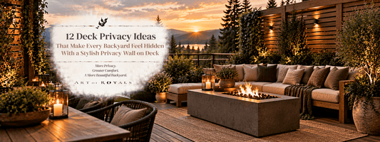 12 Deck Privacy Ideas That Make Every Backyard Feel Hidden With a Stylish Privacy Wall on Deck - ART OF ROYALS