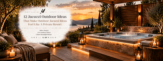 12 Jacuzzi Outdoor Ideas That Make Outdoor Jacuzzi Ideas Feel Like a Private Resort - ART OF ROYALS