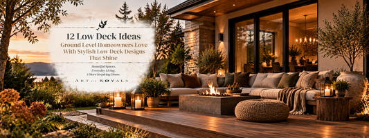 12 Low Deck Ideas Ground Level Homeowners Love With Stylish Low Deck Designs That Shine