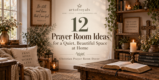 12 Prayer Room Ideas for a Quiet, Beautiful Space at Home | Christian Prayer Room Decor