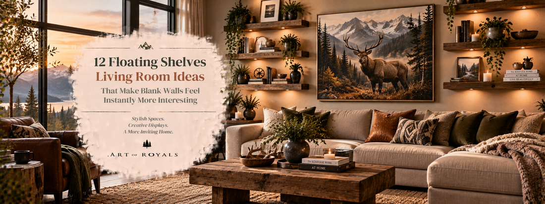 12 Floating Shelves Living Room Ideas That Make Blank Walls Feel Instantly More Interesting