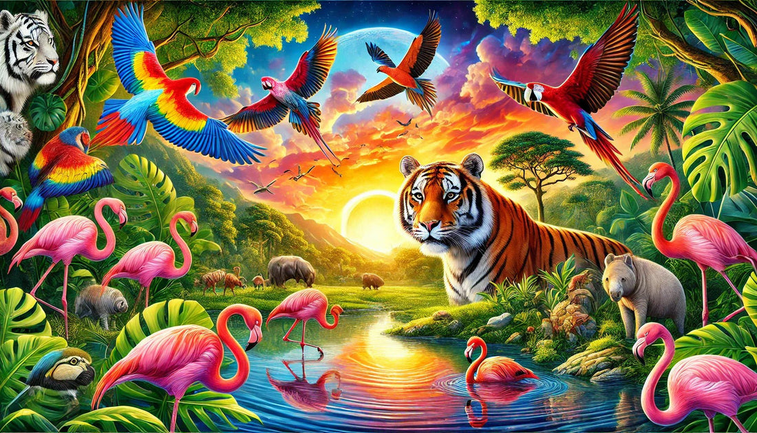 Exploring Nature's Colors Through Wildlife Art - ART OF ROYALS