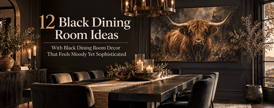 12 Black Dining Room Ideas With Black Dining Room Decor That Feels Moody Yet Sophisticated - ART OF ROYALS