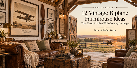 12 Vintage Biplane Farmhouse Ideas That Blend Aviation With Country Heritage | Farm Aviation Decor
