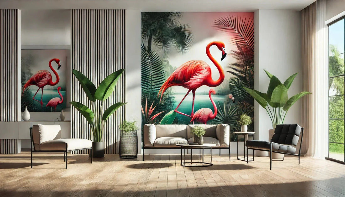Flamingo Wall Art: Why It’s Trending in Modern Interior Design - ART OF ROYALS