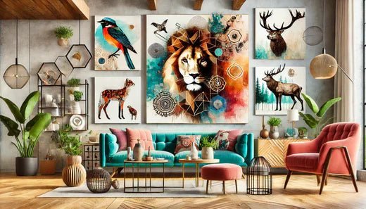 Mixing Wildlife Art with Modern Home Decor: A Complete Guide - ART OF ROYALS