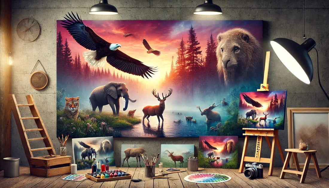 The Art of Transforming Wildlife Photography into Canvas Art - ART OF ROYALS