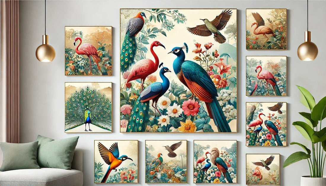 Top 10 Bird Species for Canvas Wall Art That Elevate Home Decor - ART OF ROYALS
