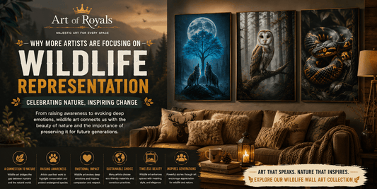 Why More Artists Are Focusing on Wildlife Representation - ART OF ROYALS