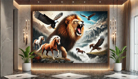 Wildlife Art: Capturing the Spirit of Adventure on Canvas - ART OF ROYALS