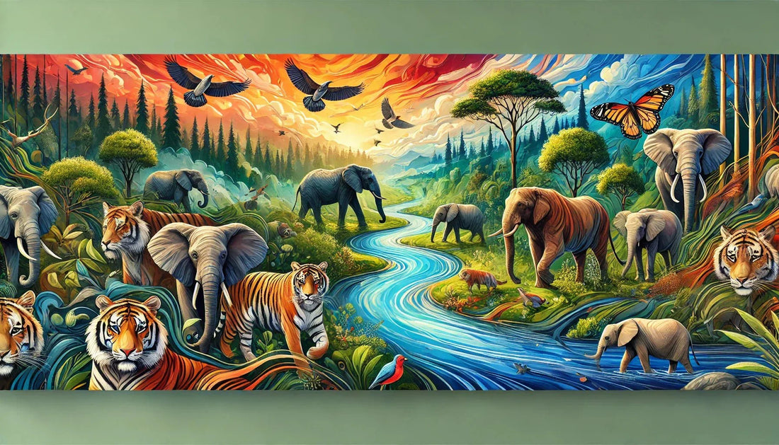 Wildlife Conservation: Why Displaying Animal Art Supports Awareness - ART OF ROYALS