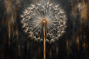 Dandelion Canvas Wall Art