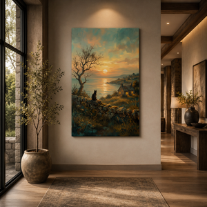 Cat Canvas Wall Art