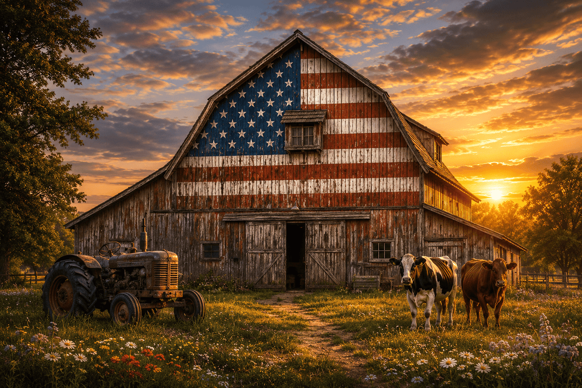 Barn Canvas Wall Art - ART OF ROYALS