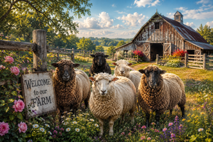 Sheep Canvas Wall Art
