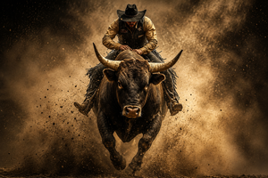 Rodeo Canvas Wall Art