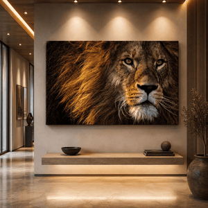 Lion Canvas Wall Art