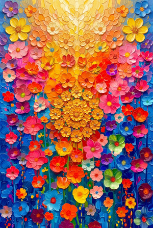 Flower Canvas Wall Art