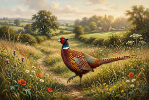 Pheasant Canvas Wall Art
