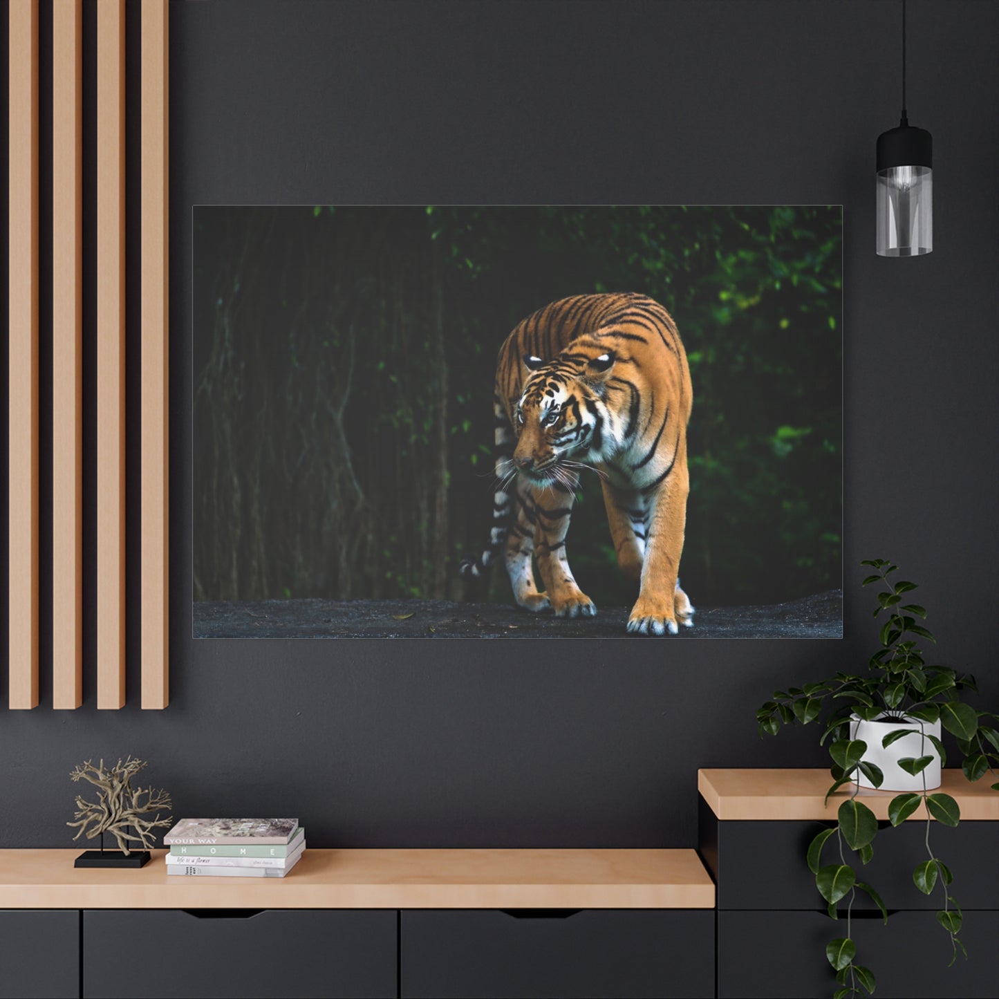 Bengal Tiger Canvas Wall Art – The Spirit of the Wild