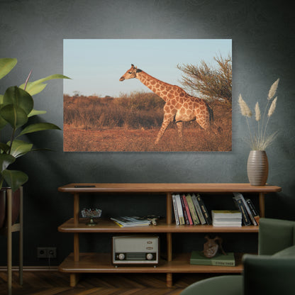 Graceful Giraffe Canvas Wall Art – A Majestic Symbol of the Wild