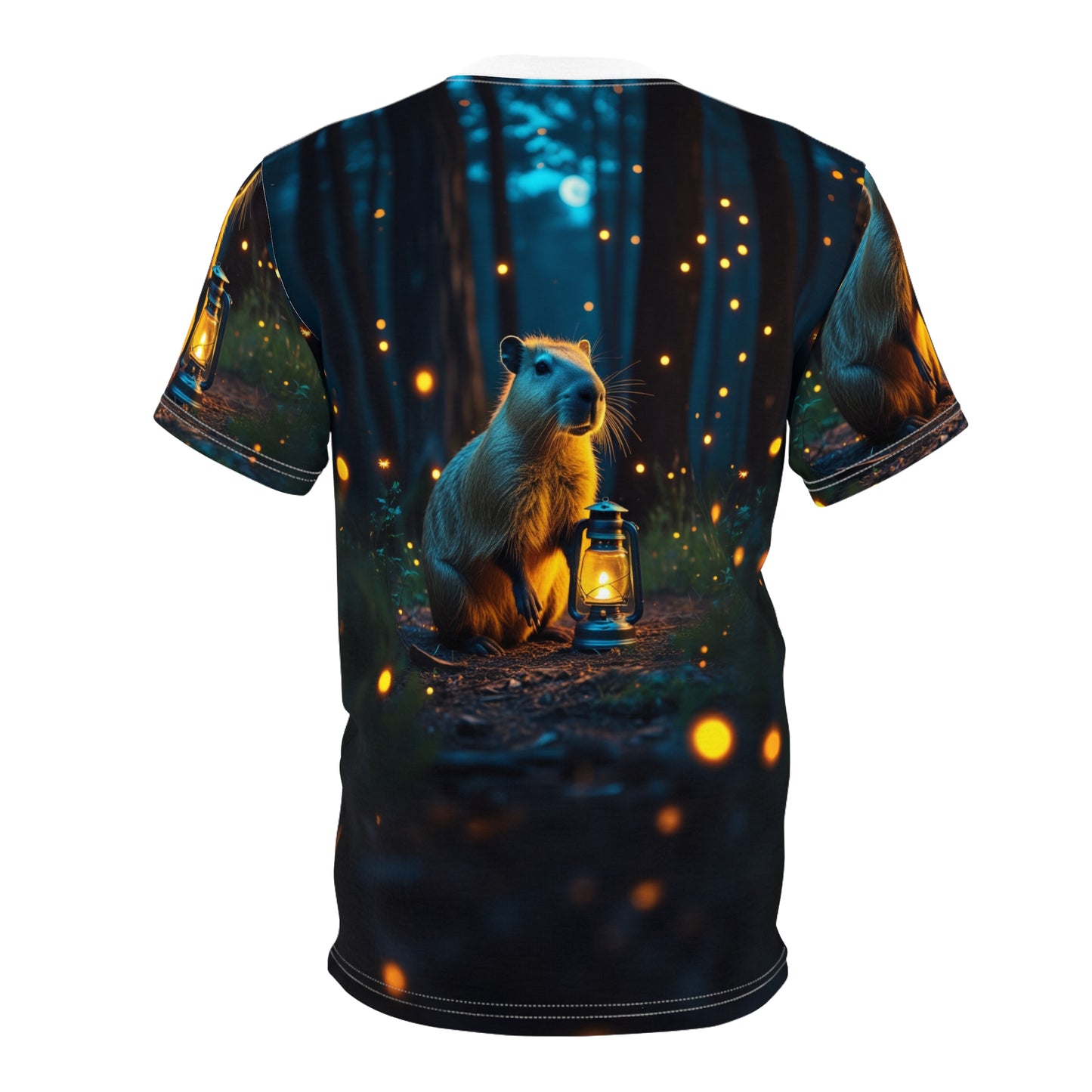 Magical Capybara – Enchanted Forest Explorer T-Shirt