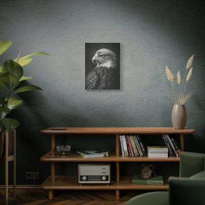 Fierce Hawk Canvas Wall Art – Stunning Wildlife Photography for Bold Spaces