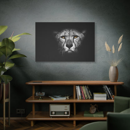 Wild Cheetah Canvas Art – Bold Safari Animal Print