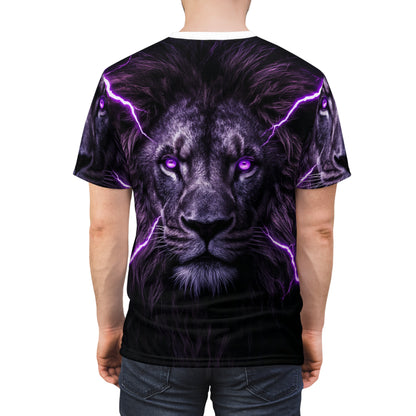 ⚡ Thunder Soul Lion – Electric Power T-Shirt
