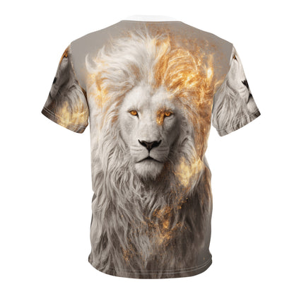 ⚜️ Golden Spirit Lion – Divine Majesty T-Shirt