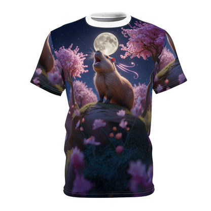 Capybara Moon Serenade – Mystical Night