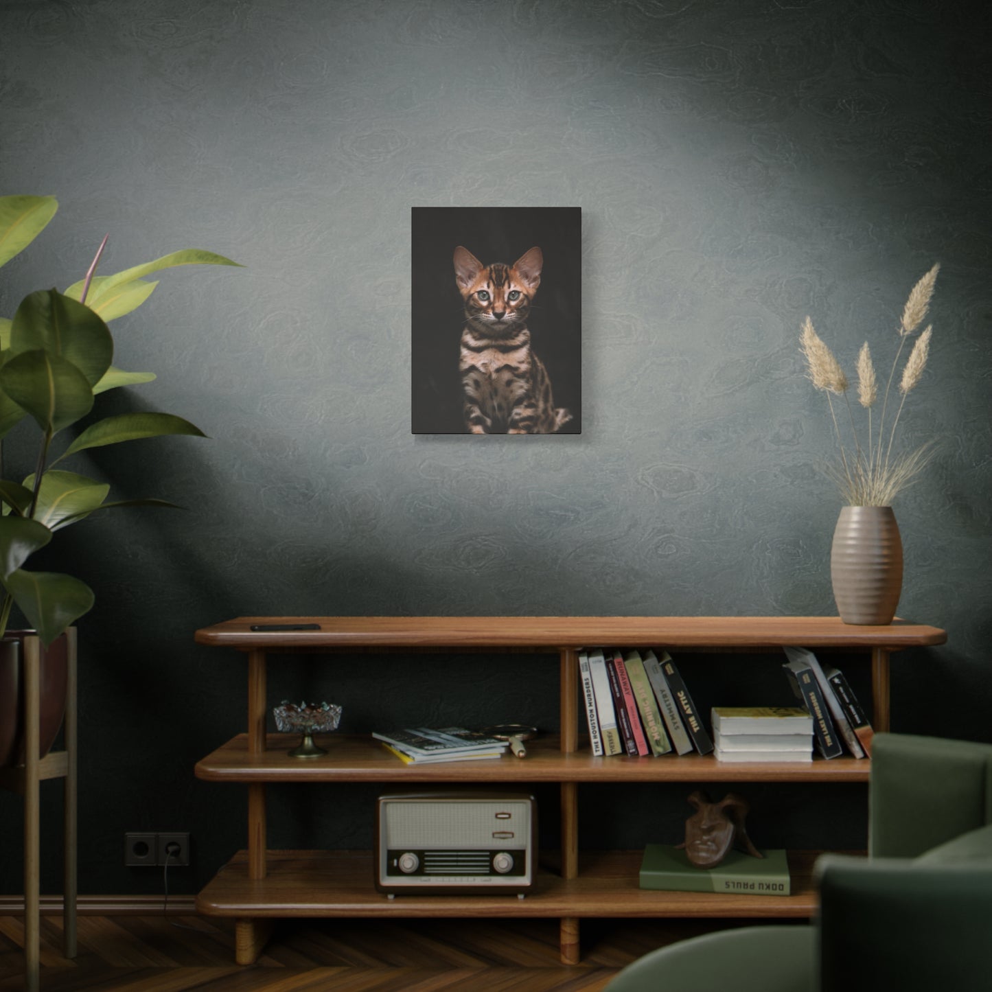 Adorable Kitten Canvas Wall Art