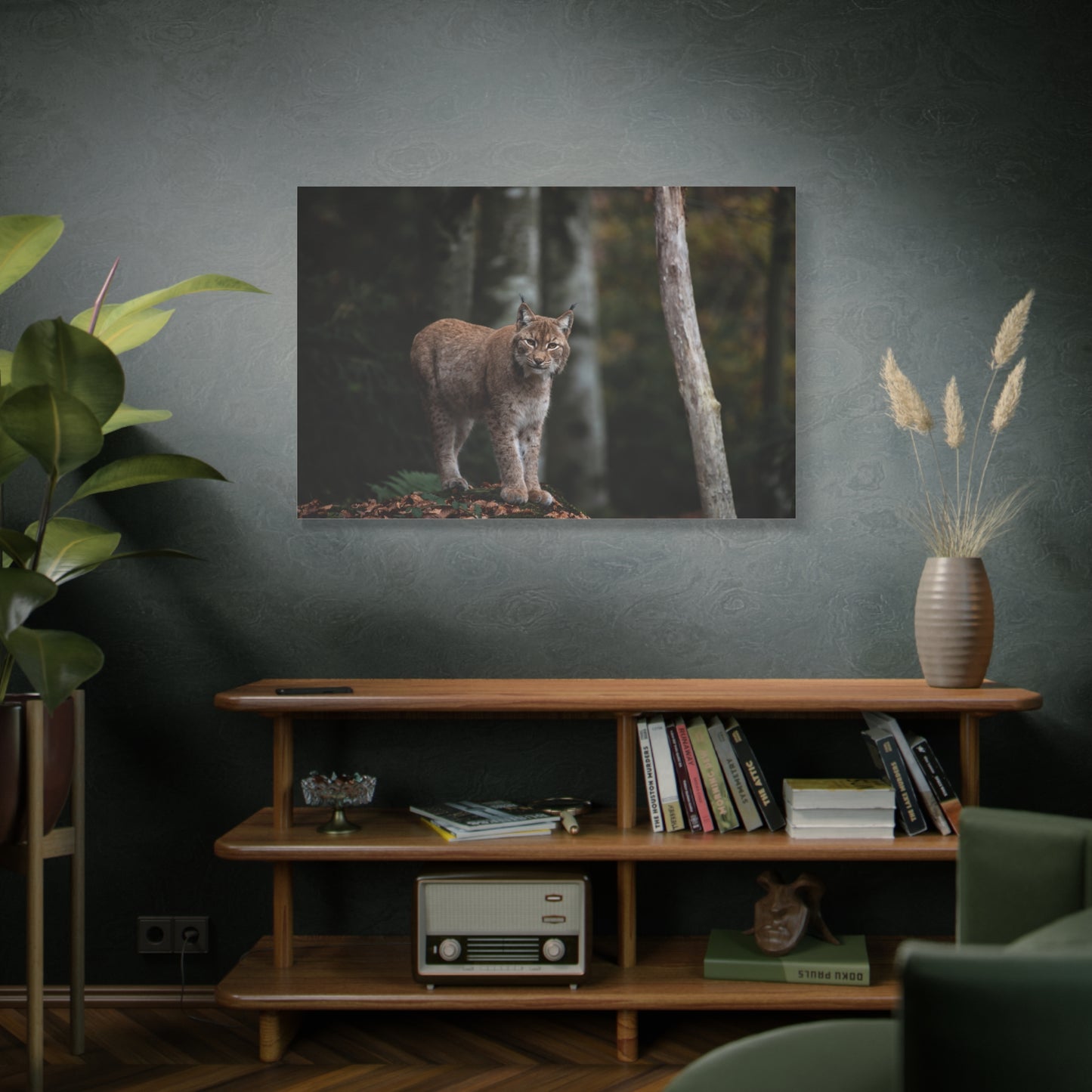 Majestic Lynx Canvas Wall Art