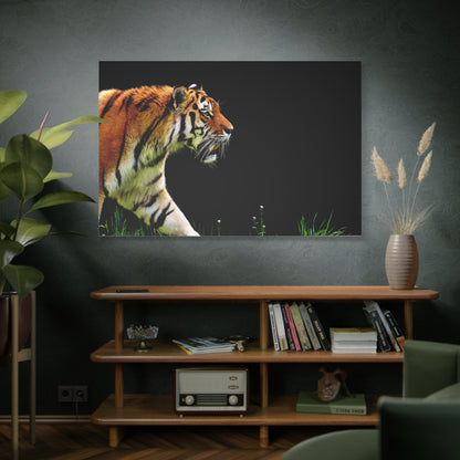 Fierce Tiger Canvas Wall Art – Power and Elegance of the Wild