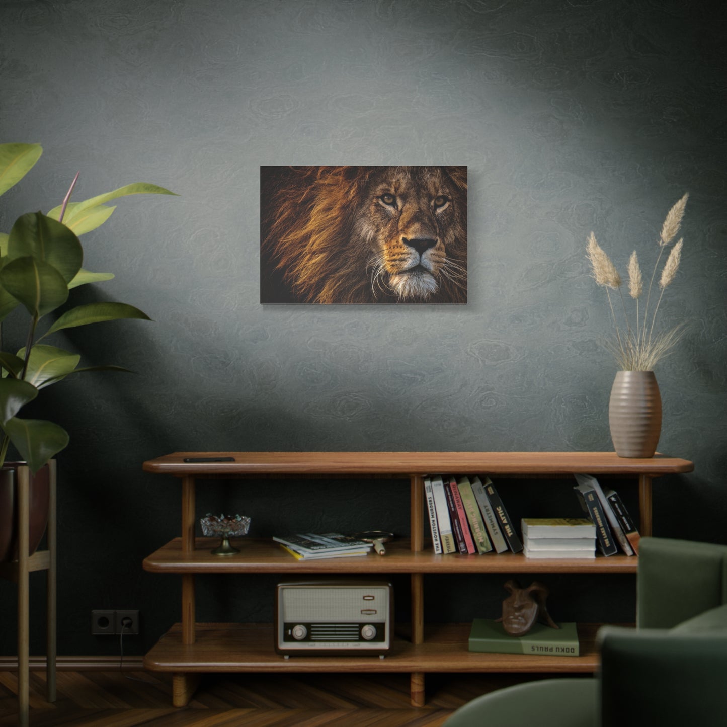 Majestic Lion Canvas Wall Art