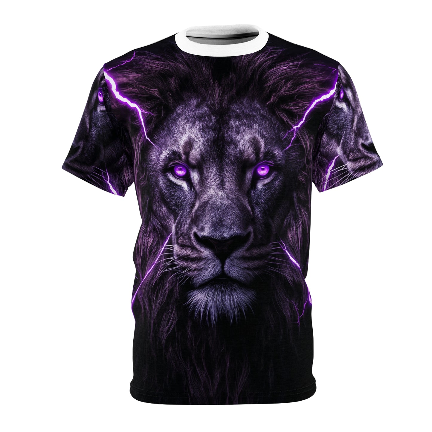 ⚡ Thunder Soul Lion – Electric Power T-Shirt
