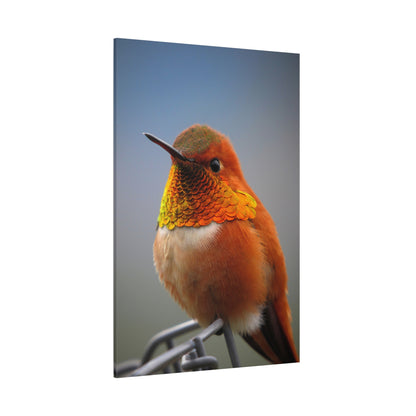 Vibrant Hummingbird Canvas Wall Art – Nature-Inspired Wildlife Decor for Home & Office Spaces