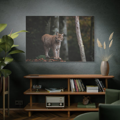 Majestic Lynx Canvas Wall Art