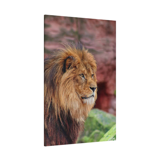 Majestic Lion Canvas Wall Art – A Symbol of Power and Grace