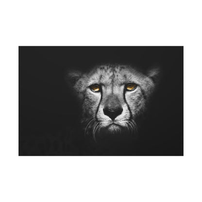 Wild Cheetah Canvas Art – Bold Safari Animal Print