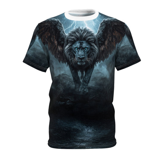 ⚡ Stormwing Lion – Guardian of Thunder T-Shirt