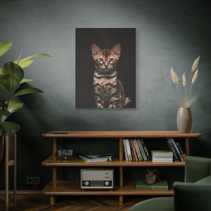 Adorable Kitten Canvas Wall Art